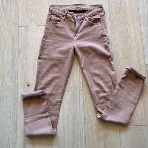 Copper Citizen of Humanity Stretch Skinny Jean-Size 31